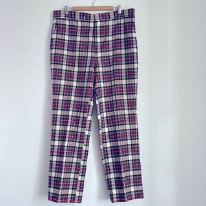 Vintage Scottish Tartans by Corbin 100% new wool plaid flat front pants